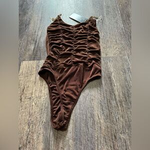 Brown bodysuit #1